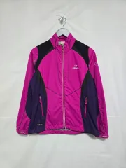 EIDER ウィンドブレーカー ピンク/ネイビー 機能性 ジップアップ ジャケット レディース 95-100 0309