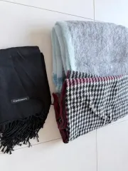 マフラーコレクション CHECK柄マフラー / カシミア/分厚いマフラー新品のサムネイル