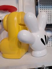 メディコムトイ Roen ロエン ミッキー クラッシュ ギター 特大