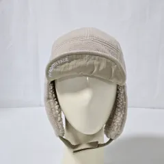 THE NORTH FACE ザ・ノース・フェイス 耳あて 帽子 ベージュ フリース 起毛 帽子 58cm 1103