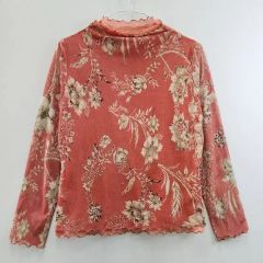 美品】Tシャツ フェイクレイヤード 重ね着風 Y2K グランジ 十字架 L 