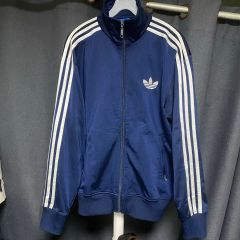 80s adidasファイヤーバード トラックジャケット刺繍トレフォイル