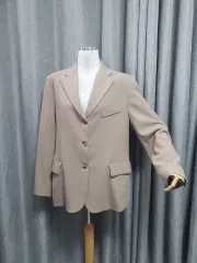 パッド ベージュ 高級 ジャケット