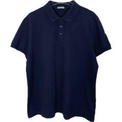 MONCLER モンクレール ポロシャツ ネイビー Lサイズ 半袖 新品タグ付き