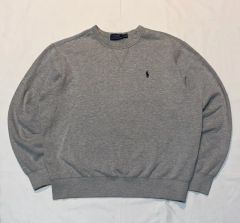 未使用に近い Polo Ralph Lauren 半袖スウェット グレー L - メルカリ