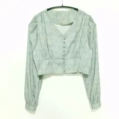 クロップドブラウス F_M0576