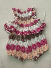 Bebe Organic 花柄ロンパース Bebe Organic 花柄 ロンパース 24M - メルカリ
