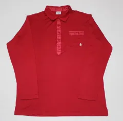マンシングウェア メンズ 110 純ウール 長袖 Tシャツ 素敵なマーク/C02のサムネイル