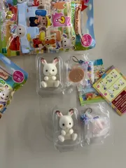 シルバニアファミリー 赤ちゃん, 白 バッグ, チョコ うさぎ 赤ちゃん