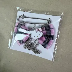サンリオ スイート ROCK & CHECK チャーミー hello kitty(ハローキティ) ブローチ バッジ