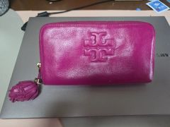 新品同様‼️ 現行 トリーバーチ 財布 長財布 キルティング ラウンド