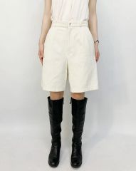 tricot COMME des GARCONSキュプラカーゴハーフパンツ黒 - メルカリ