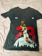 マイケルジョーダンブルズ引退記念Ｔシャツ ナイキ製 ラストショット マイケルジョーダンブルズ引退記念Tシャツ ナイキ製 ラストショット