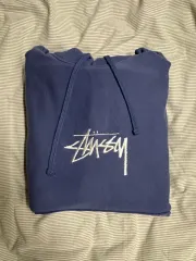 STUSSY ストック ロゴ フーディー Tシャツ ラージ Lサイズ ストーム