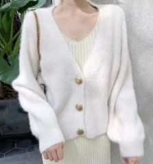 2606154 Suzu Hirose MOHAIR LOOSE KNIT - メルカリ