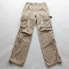 ユニオンランチ 6ポケットパンツ カーゴパンツ カーキ コットン M相当