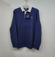 ポロラルフローレン ラグビー 長袖 Tシャツ ネイビー