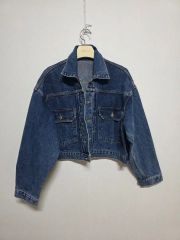石原さとみさん着用✨ 希少✨ フリンジ付きショートデニムジャケット