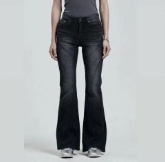 SYNERJYN CAT WASHING DENIM PANTS BLUE M - メルカリ