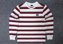 165 DAKS キッズ ストライプ ラウンド 長袖Tシャツのサムネイル