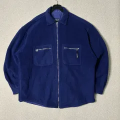 (XL) 90s USA パタゴニア シンチラ フリース シャツ ジップアップ ジャケット