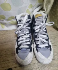 ナイキ ブレーザー ミッド SACAI ブラック グレー 26.5cm 出品