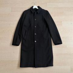 BALENCIAGA archive アーカイブ ステンカラーコート ブラック - メルカリ