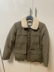 COVERNAT カーキ色 ショートダウン M サイズ ボアのサムネイル