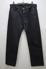 リーバイス ブラック デニム パンツ 501 ボタンタイプ