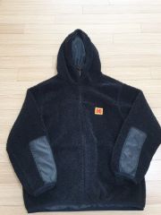KODAK コダック コーデュロイ ジップアップジャケット S グレー 刺繍