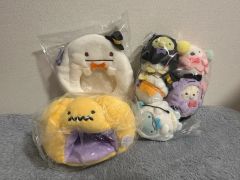 すみっコぐらし たぴおかパーク ハロウィーンてのりぬいぐるみ おばけ