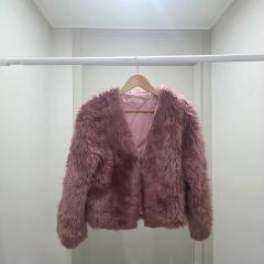 ピンクファーコート Raspberrypie - メルカリ