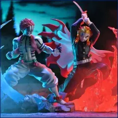 未開封 セガ 鬼滅の刃 猗窩座/煉獄 フィギュア セット