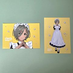ガールズバンドクライ 描き下ろしメイド風ver. トレーディング缶バッジ