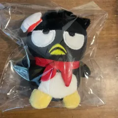 新品) サンリオ 正規品 バッドばつ丸 シェフ ぬいぐるみ キーホルダー 8cm