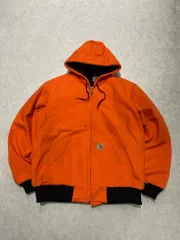 Carhartt カーハート ダック アクティブ ジャケット オレンジのサムネイル