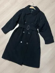ハンサム Club Monaco クラブモナコ トレンチ キルティング コート キルティング ジャケット ロング丈 アウター ダウン ブラック 黒のサムネイル