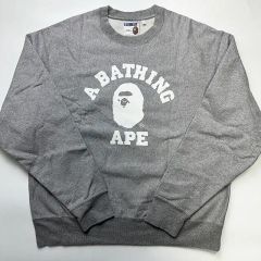 完売品‼️ A BATHING APE パステルピンク クルーネックスウェット S 