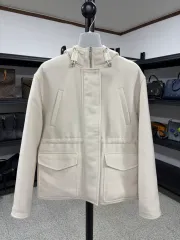 23ss エルメス 샹달 リバーシブル カシミア コートのサムネイル