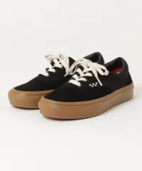 (265)(最後一点) VANS ヴァンズ スケート エラ ブラック ガムソール