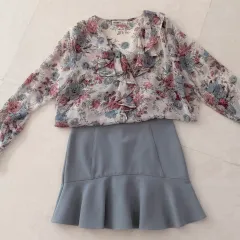 ブラウス＋スカート セット