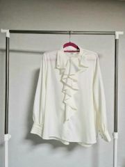 美品 ロメオジリ 長袖ブラウス サイズ38 ダークパープル | Mercari