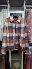 A.P.C. チェック ウール シャツ ジャケットのサムネイル