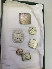 ジャンク品】ELGIN ミリタリーアナログ時計 24時間表示 - メルカリ