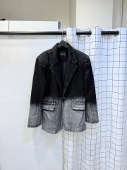 GLAMOUR デニムジャケット セットアップ ブラック【常田大希着用