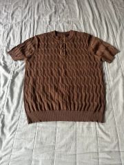 90s Van Heusenヘンリーネックニット 値下げ⭕️ - メルカリ