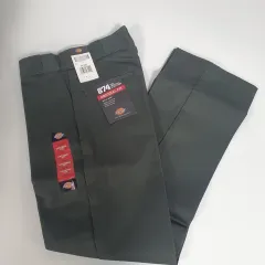 D18 ディッキーズ 874 ワークパンツ オリーブグリーン 31x32