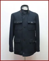 ヘンリーコットンズ/黒色 ウールジャケット/95サイズ/グッドポーズ ヴィンテージのサムネイル