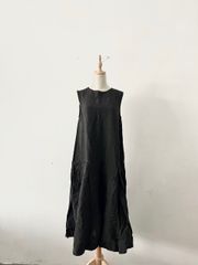 pocchi バレルワンピース ブラック ハンドメイド作家 - メルカリ