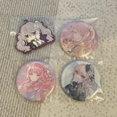 即購入⭕️ 　プロセカ　ニーゴ　3rd　シングル　再生　特典　缶バッジ　4枚セット 即購入⭕️ プロセカ ニーゴ 3rd シングル 再生 特典 缶バッジ 4枚